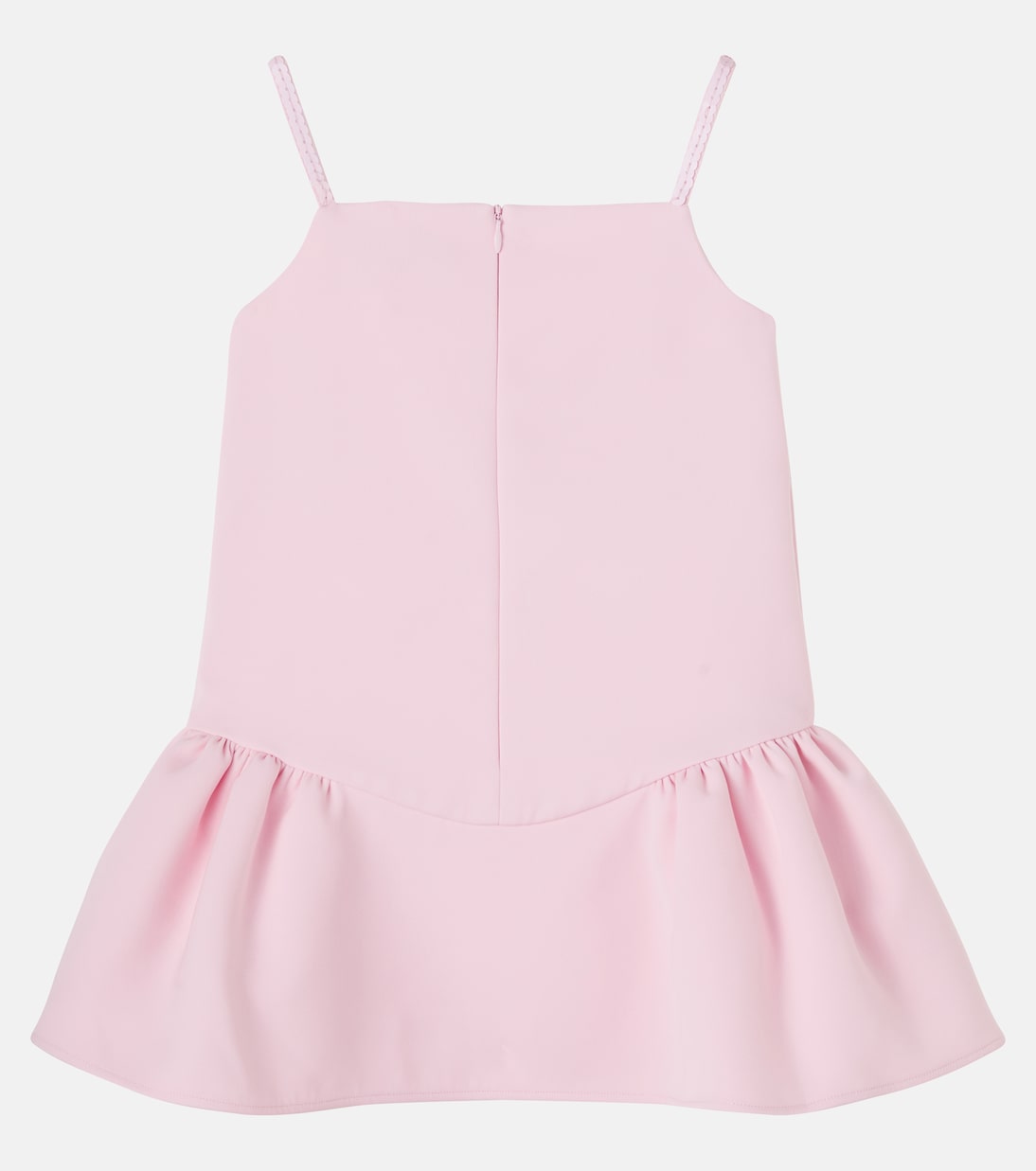 Floral-appliqué crêpe dress | Self-Portrait Kids