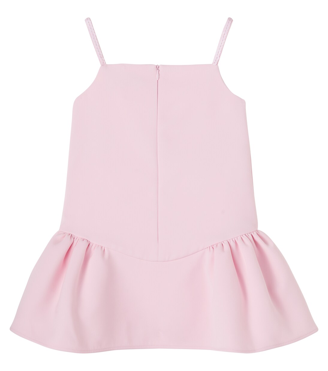 Floral-appliqué crêpe dress | Self-Portrait Kids