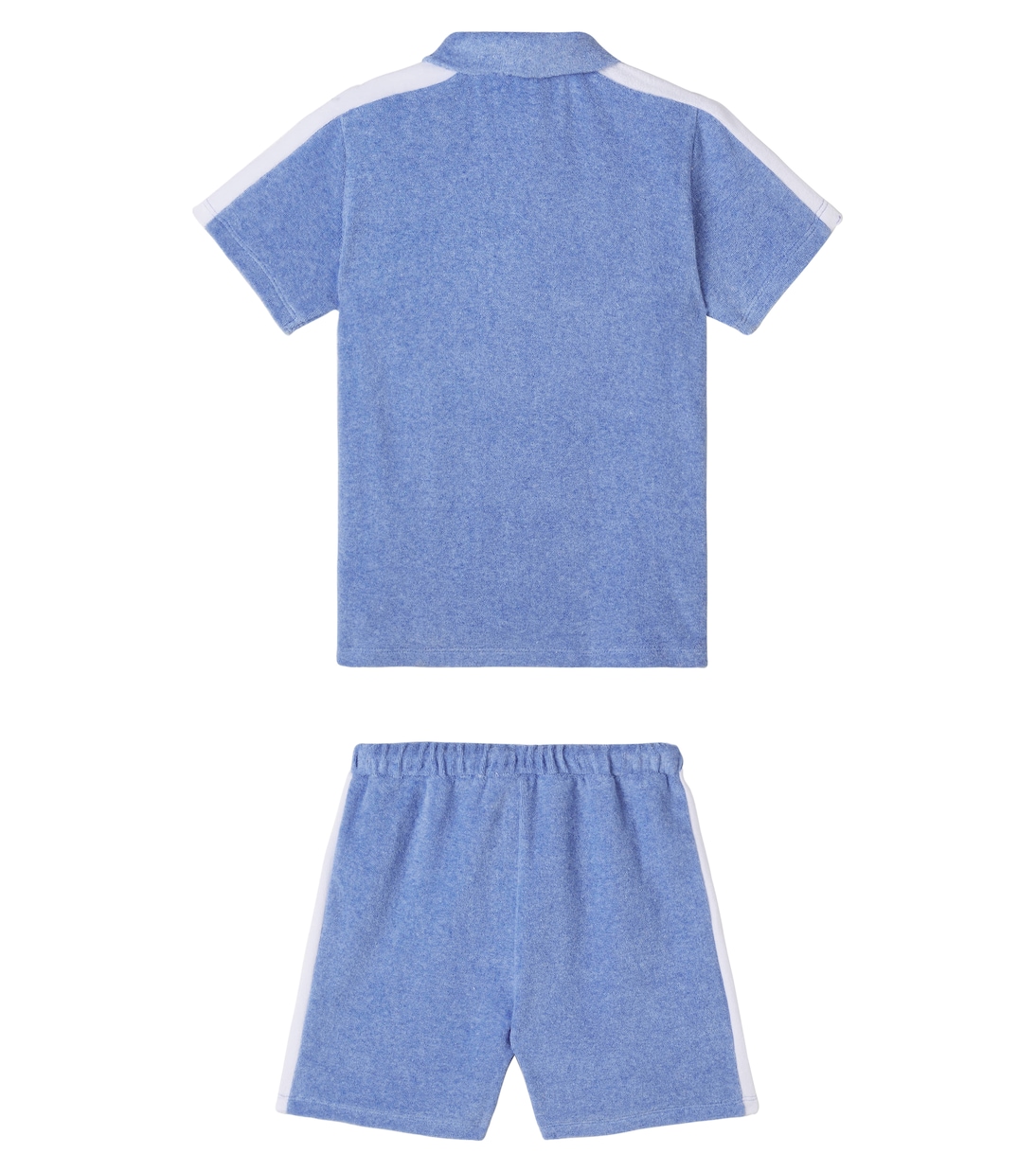 Cotton-blend polo shirt and shorts set | Patachou