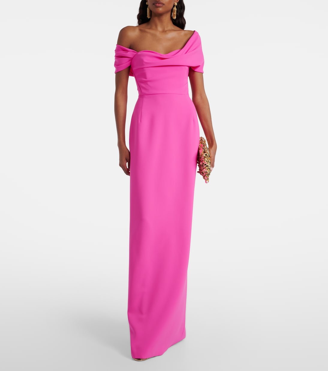 Sofia crêpe bustier gown | Carolina Herrera