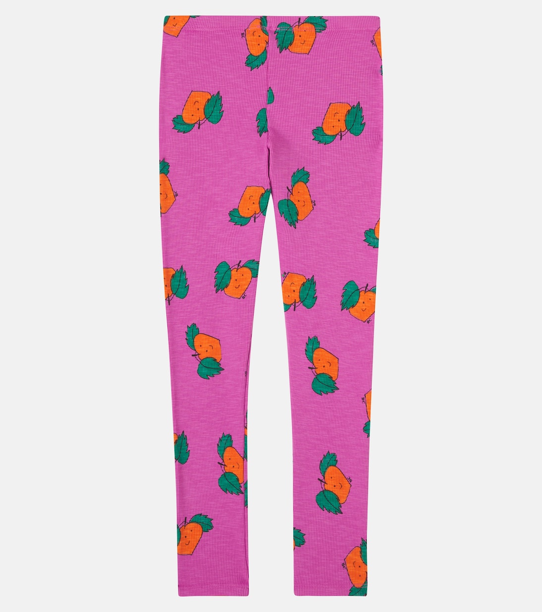 Tangerine cotton-blend leggings  | Bobo Choses