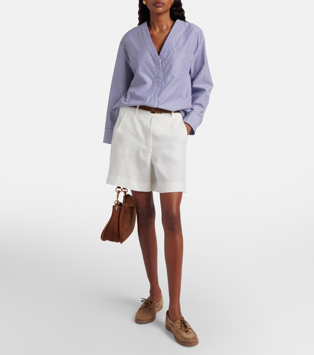 Party linen shorts | 'S Max Mara