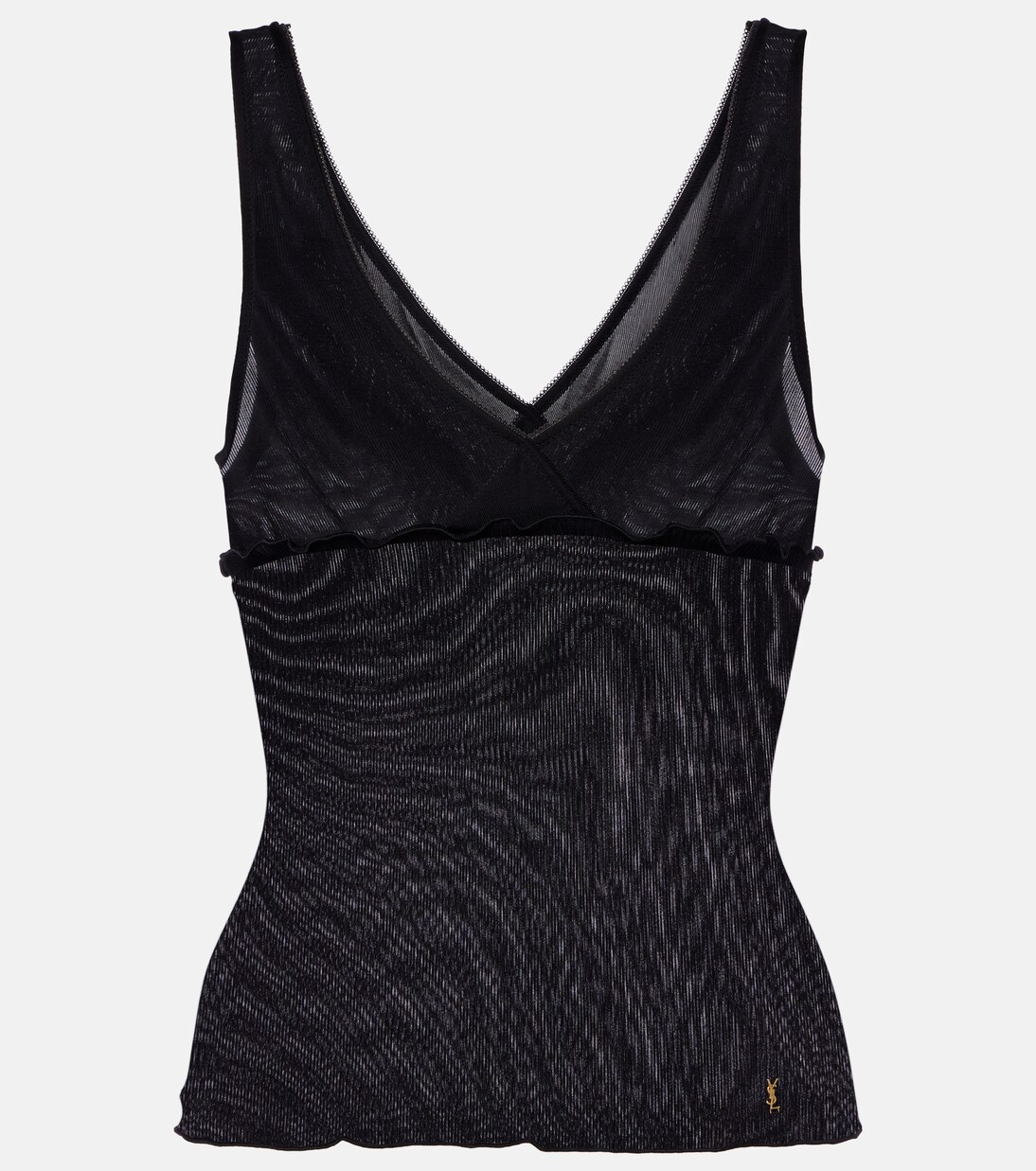 Top aus Seidensatin | Saint Laurent