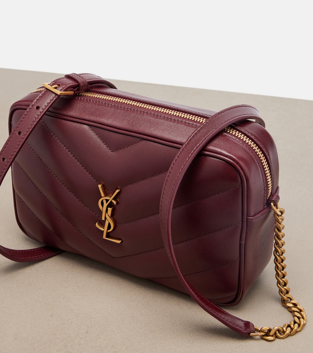 Loulou leather camera bag | Saint Laurent