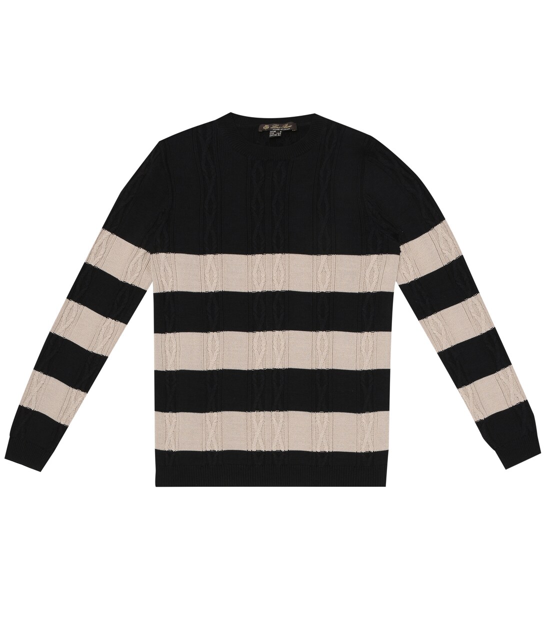 Pullover Lighthouse in cotone e seta | Loro Piana Kids