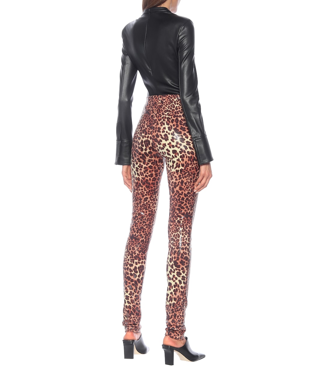 Leggings Cordelia a stampa leopardo | Stand Studio