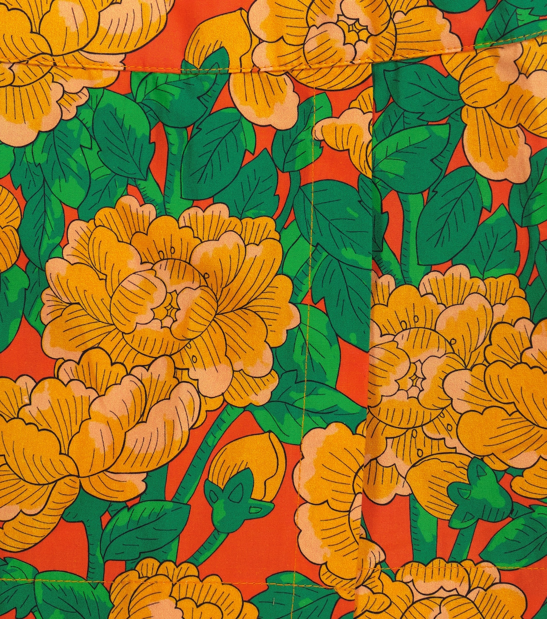 Shorts Peonies de popelín | Mini Rodini