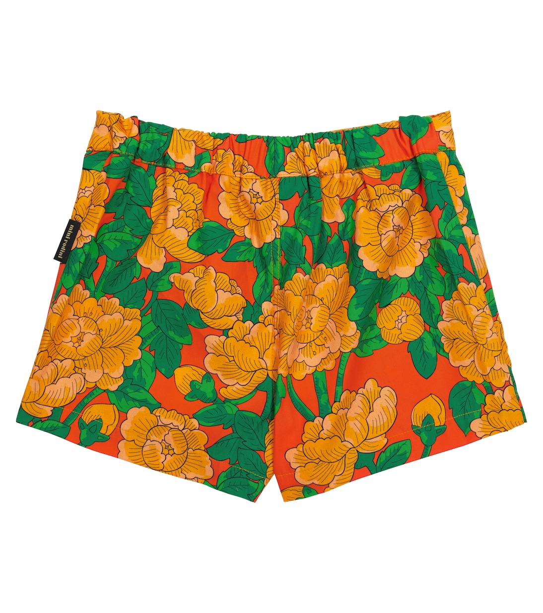Shorts Peonies de popelín | Mini Rodini