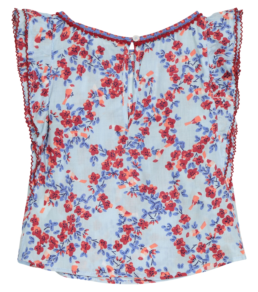 Top Amber floral | Poupette St Barth Kids