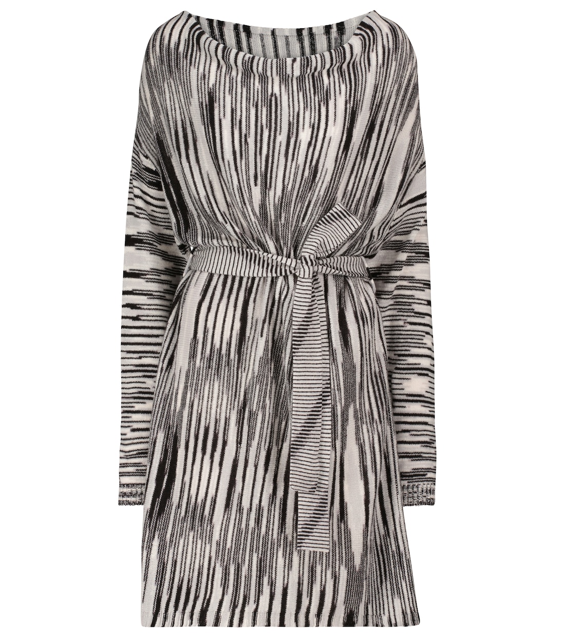 One-shoulder cashmere minidress | Missoni