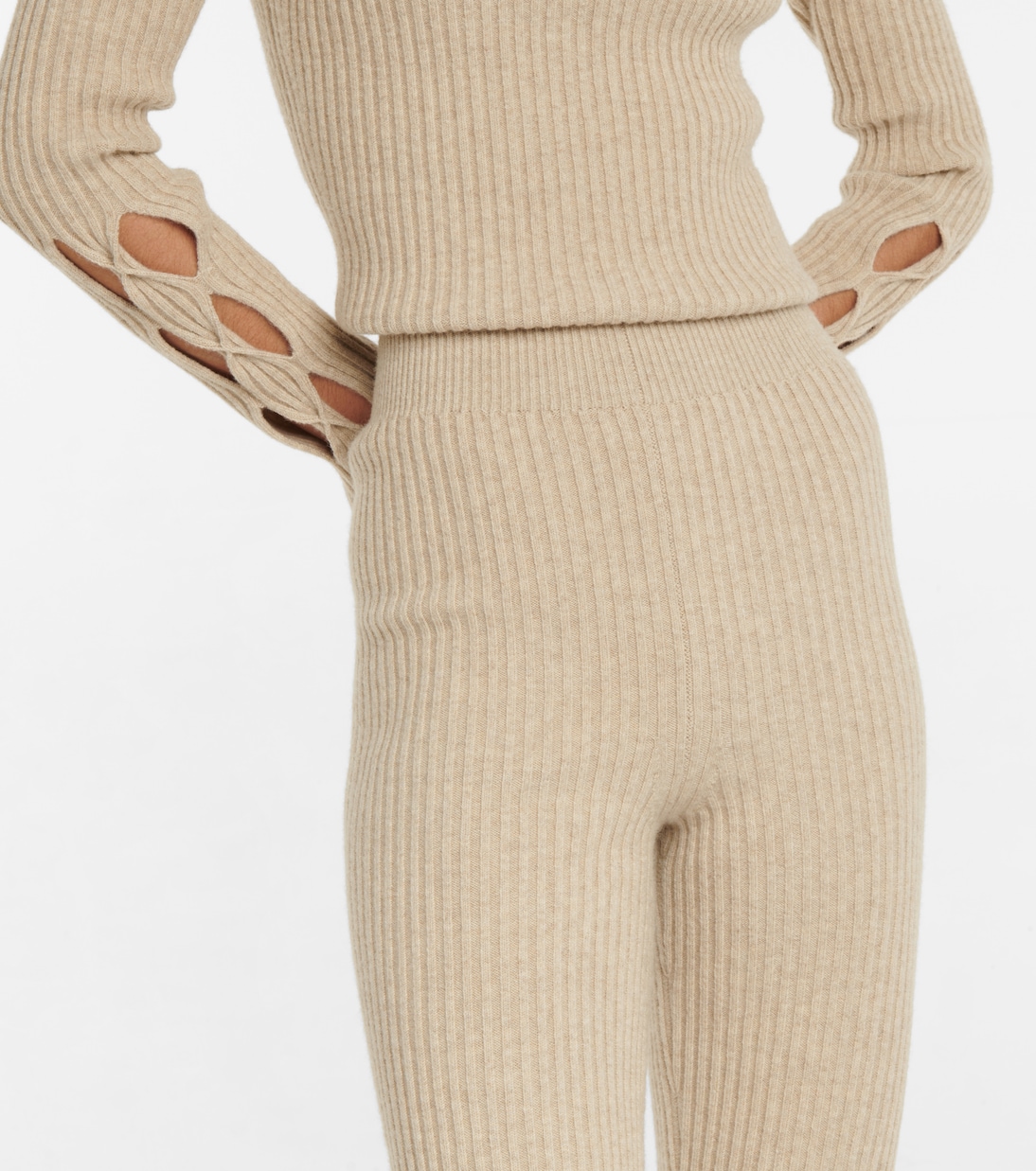 Schlaghose aus einem Wollgemisch | Victoria Beckham