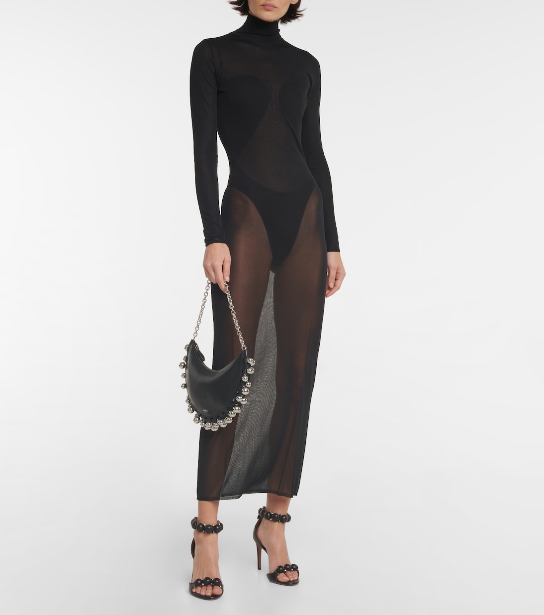Abito lungo in jersey | Alaïa