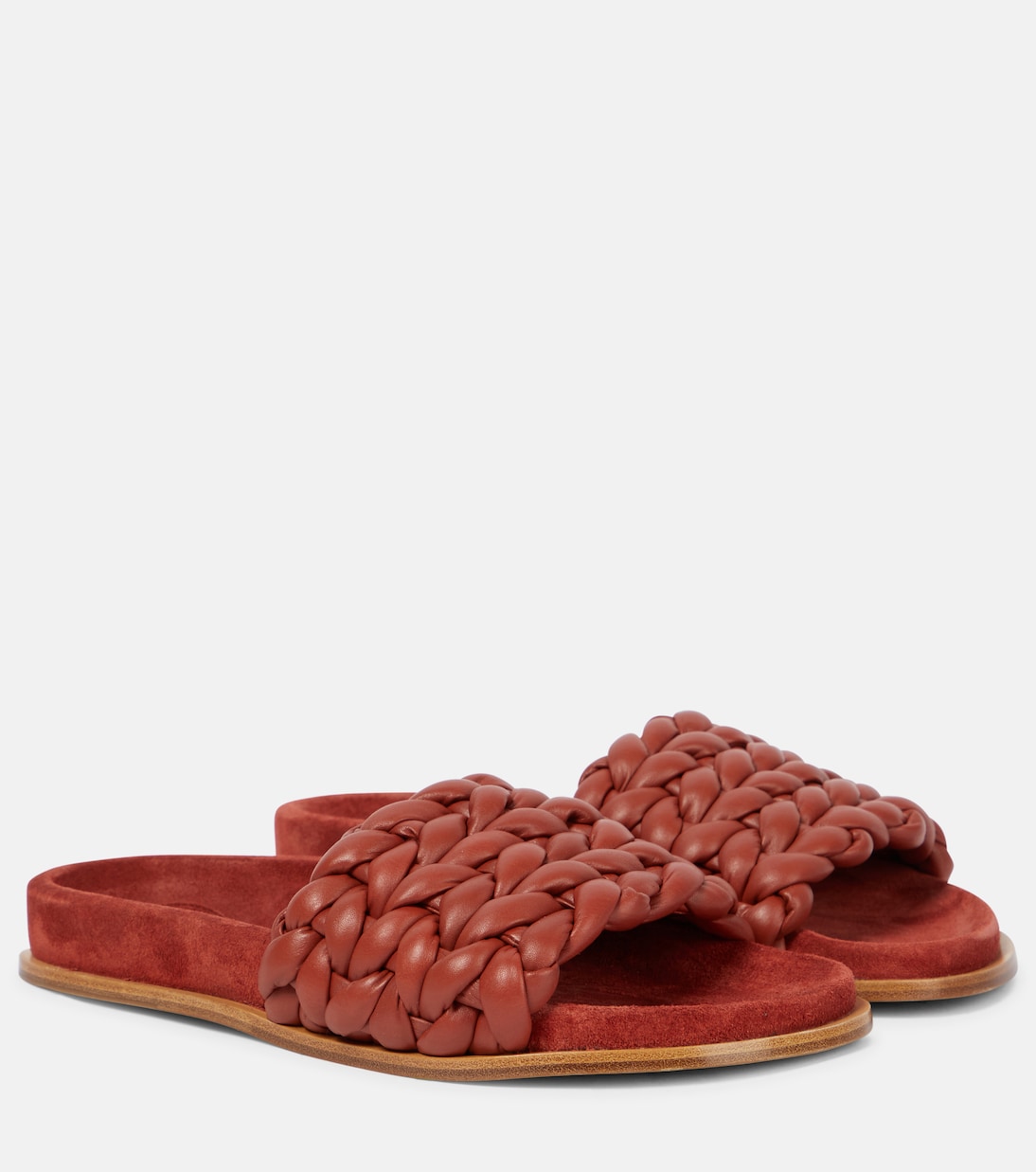 Kacey leather slides | Chloé