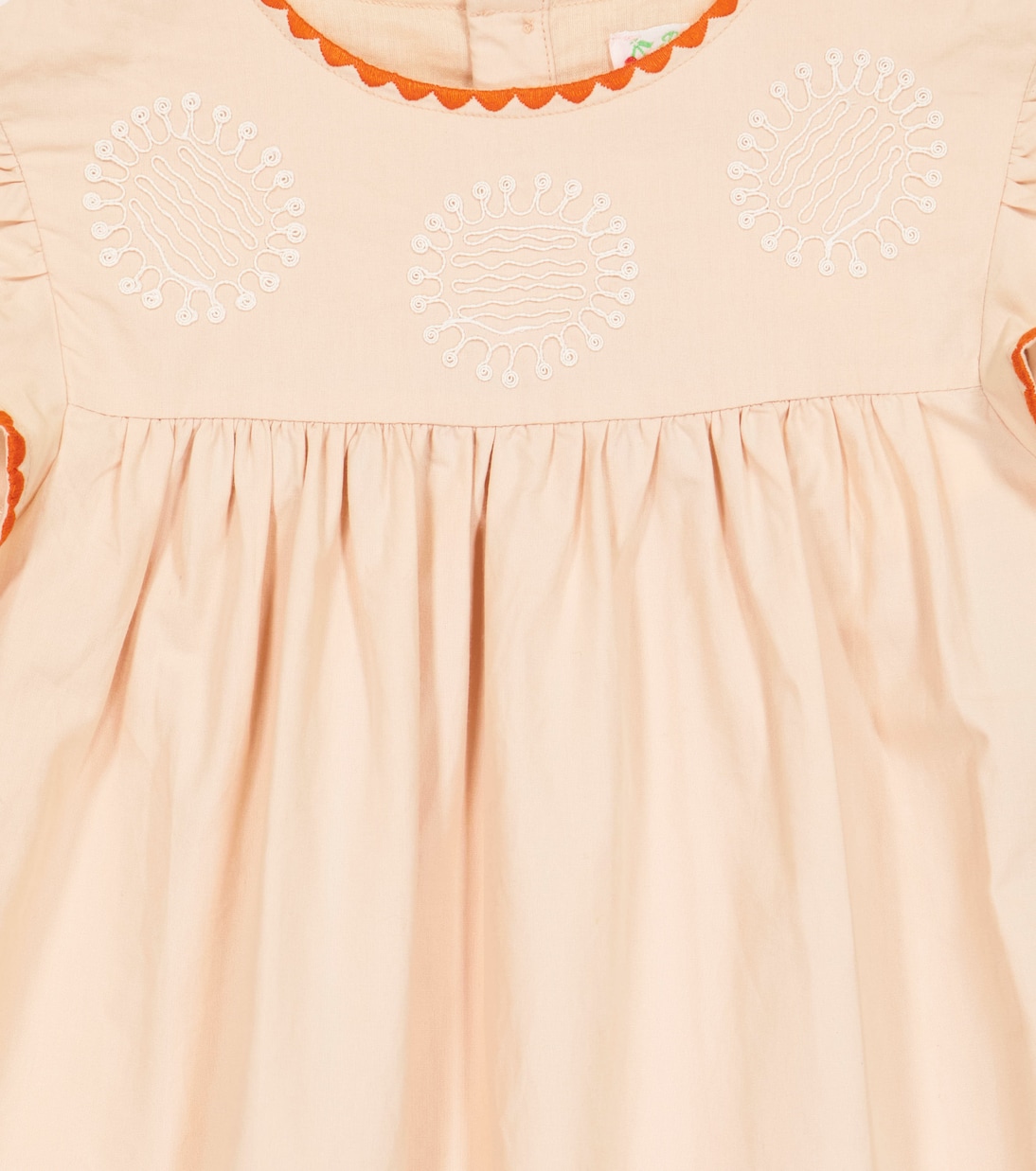 Abito Angie in cotone con ricamo | Bonpoint