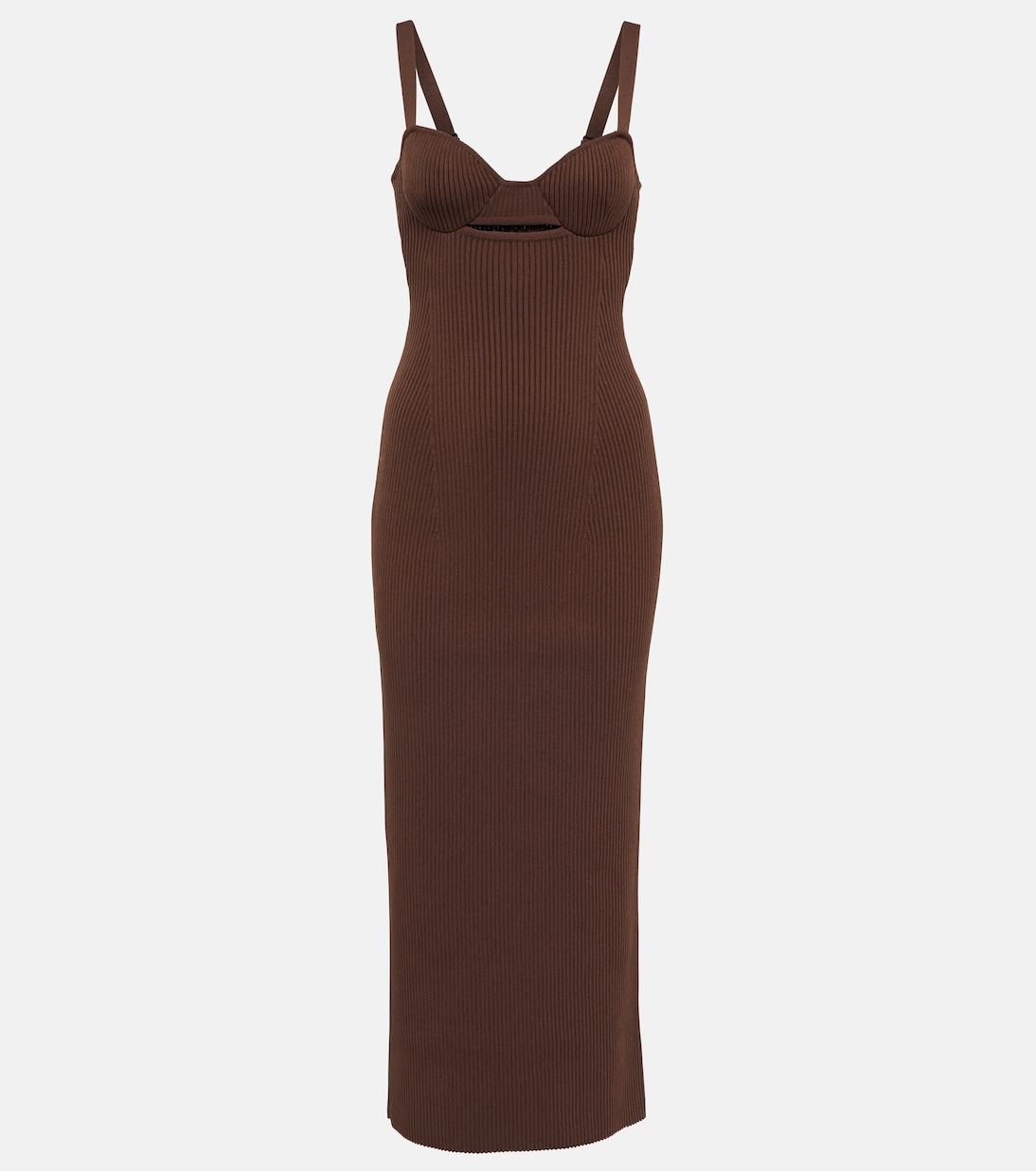 Abito midi in maglia a coste | Magda Butrym