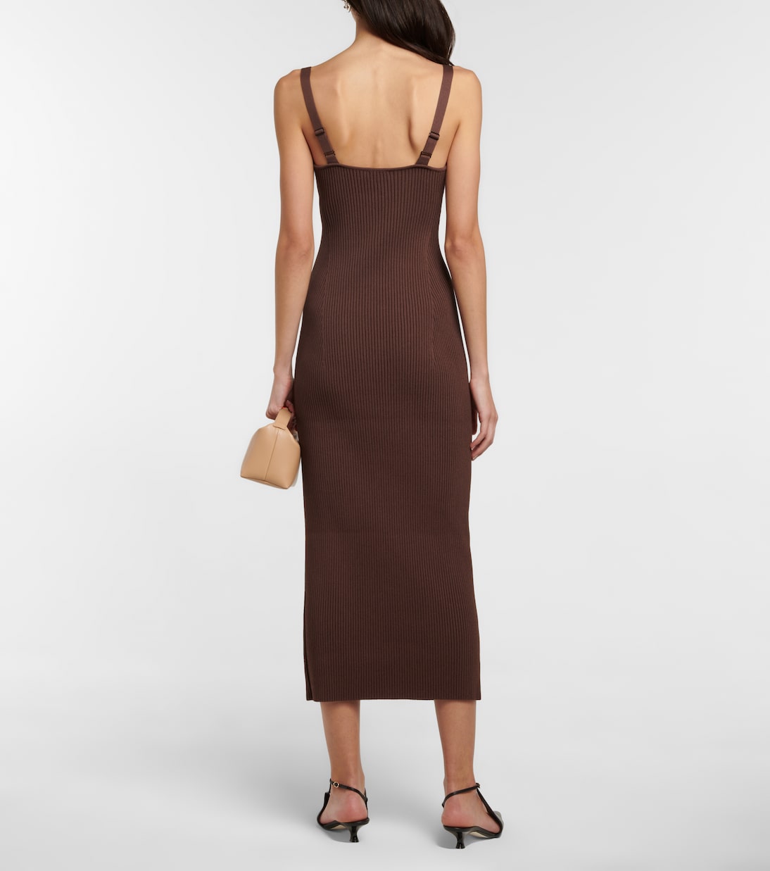 Abito midi in maglia a coste | Magda Butrym