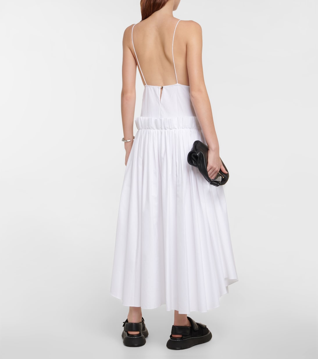Slipdress Andrina aus Baumwol-Twill | Khaite