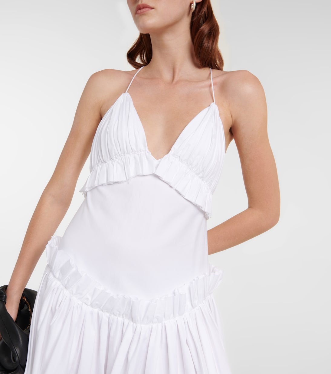 Slipdress Andrina aus Baumwol-Twill | Khaite