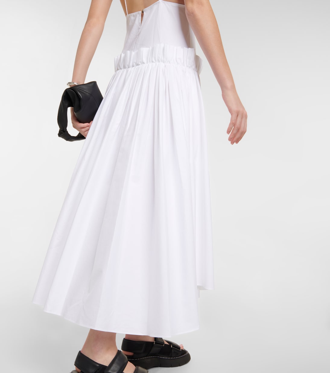 Slipdress Andrina aus Baumwol-Twill | Khaite