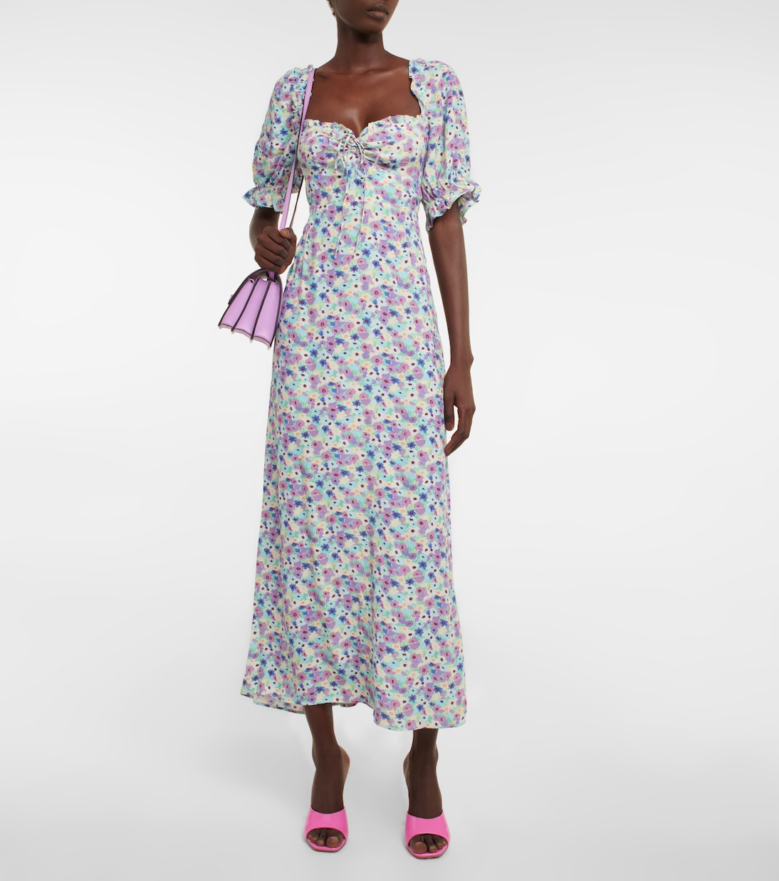 Montenegro floral midi dress | Rixo