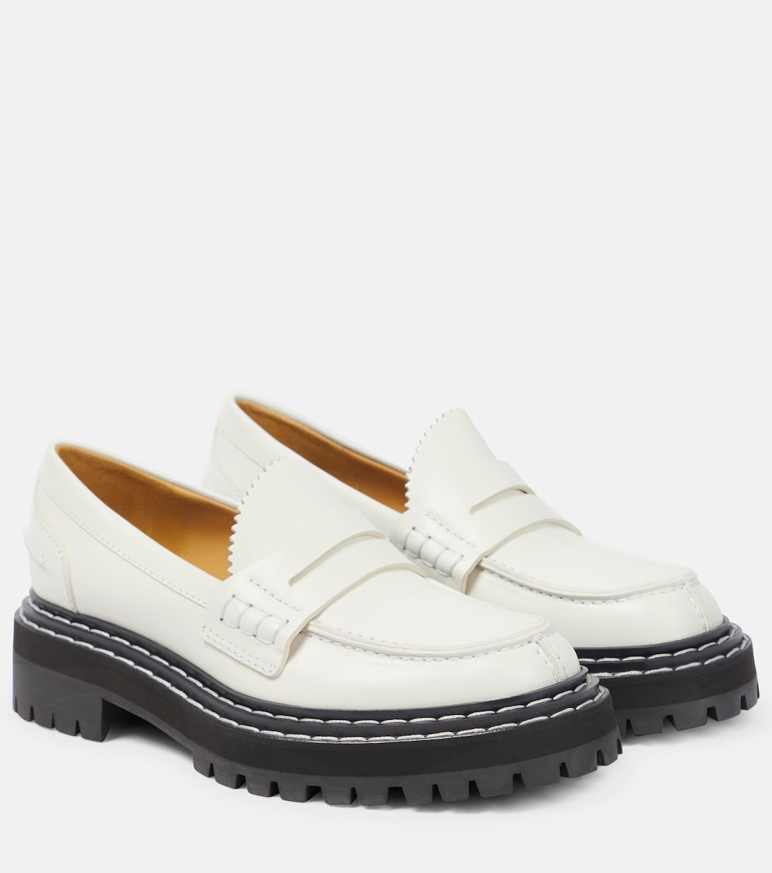 Leather loafers | Proenza Schouler