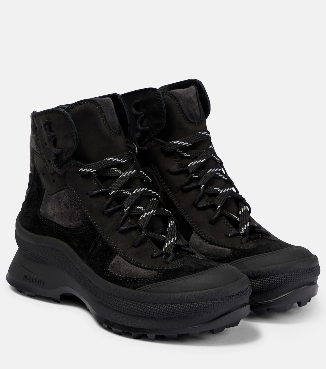 Jil sander lace up boots shop