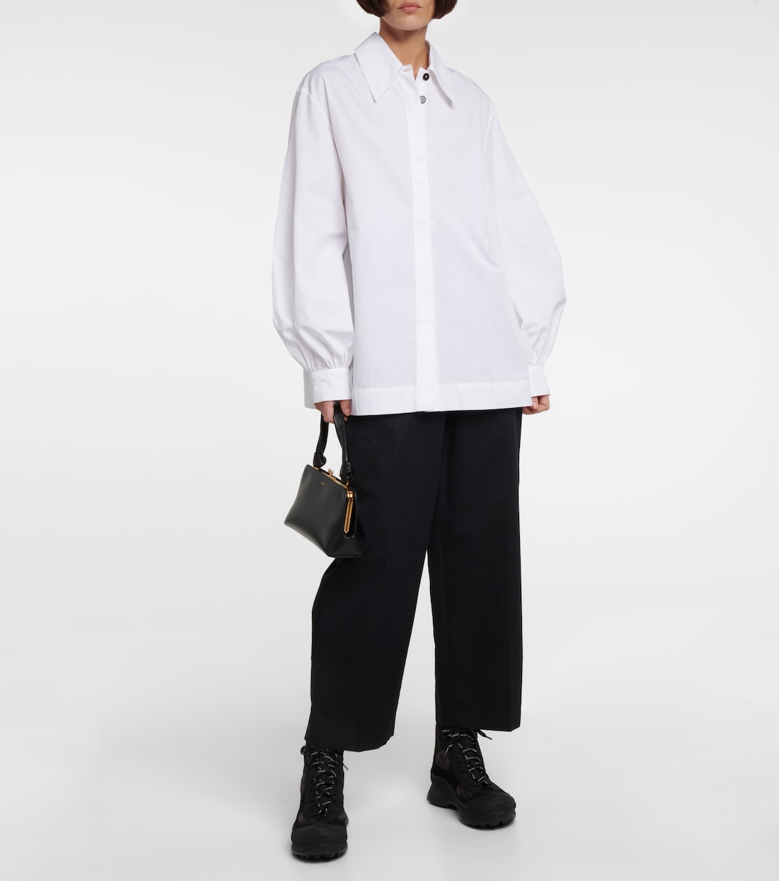 Suede hiking boots | Jil Sander