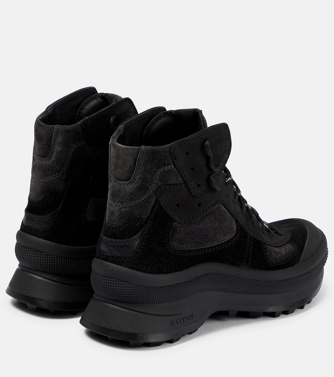 Suede hiking boots | Jil Sander