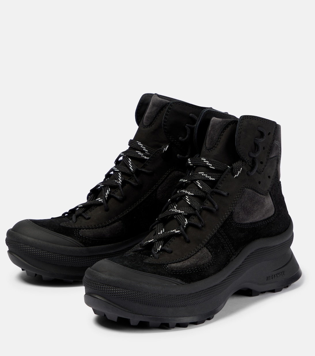 Suede hiking boots | Jil Sander