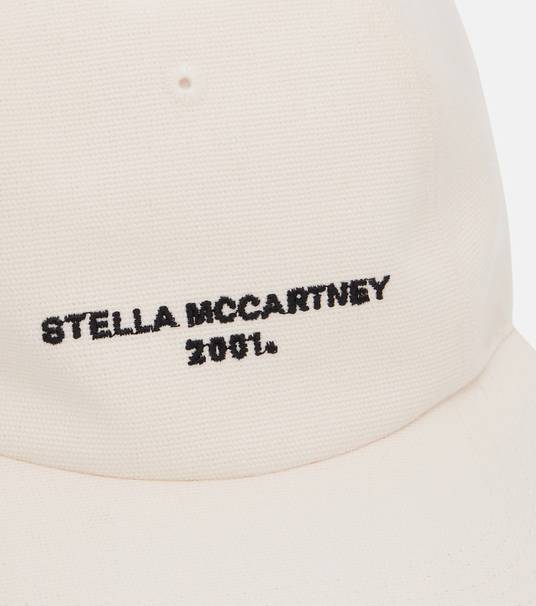 Gorra de béisbol bordada con logo | Stella McCartney