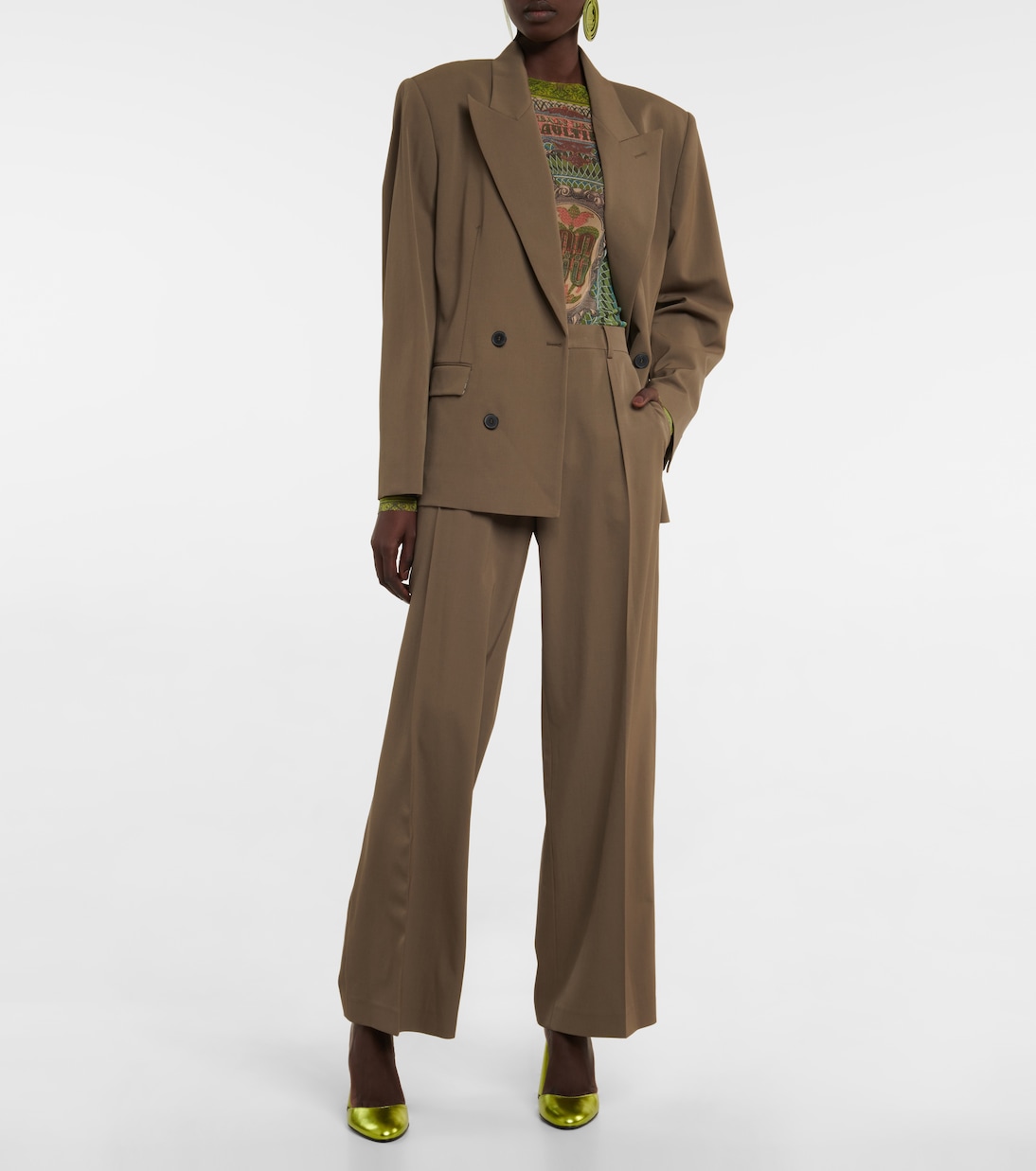 Pantalon ample à taille haute | Jean Paul Gaultier