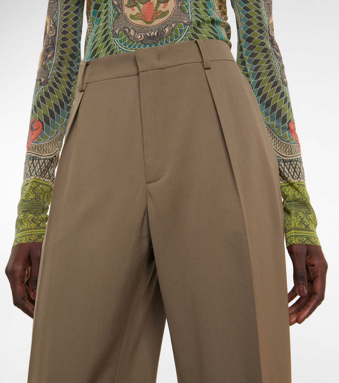 Pantalon ample à taille haute | Jean Paul Gaultier