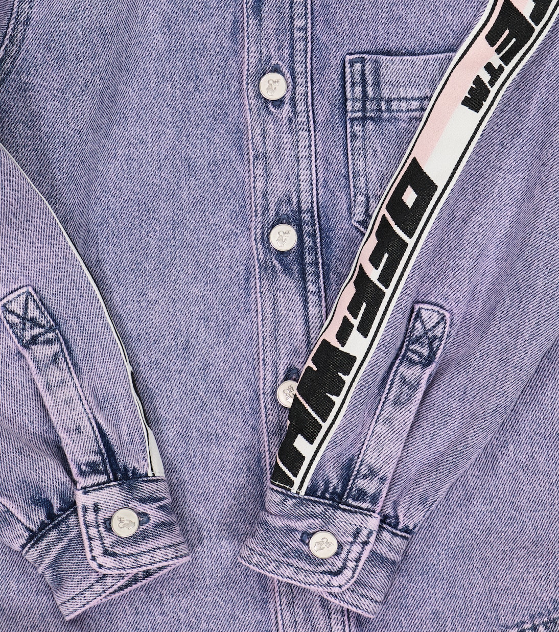 Camicia di jeans con logo | Off-White Kids