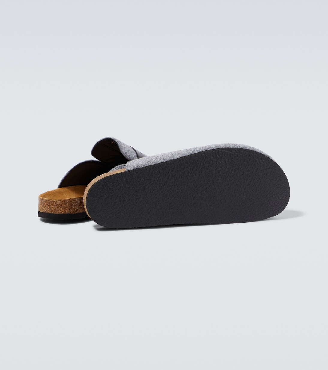 Leather-trimmed slippers | JW Anderson