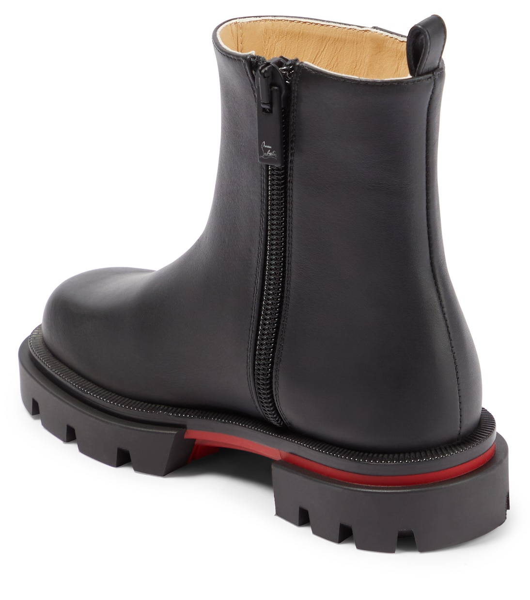 Stiefel Minibootamoi aus Leder | Christian Louboutin Kids