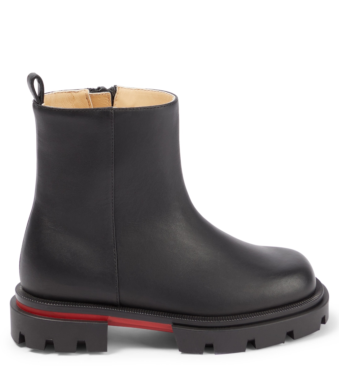 Stiefel Minibootamoi aus Leder | Christian Louboutin Kids