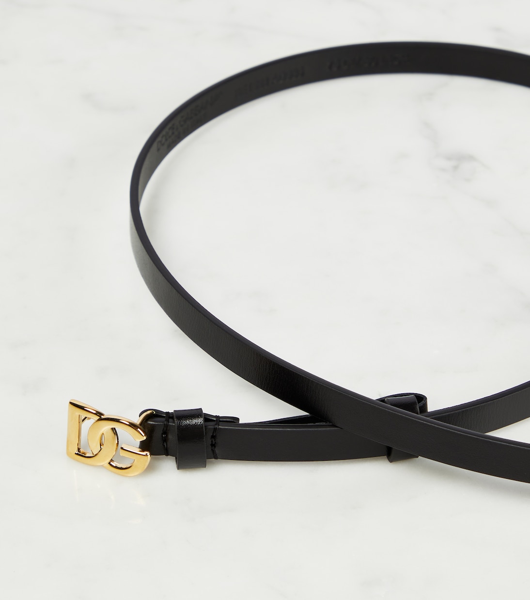 Ceinture DG en cuir | Dolce&Gabbana