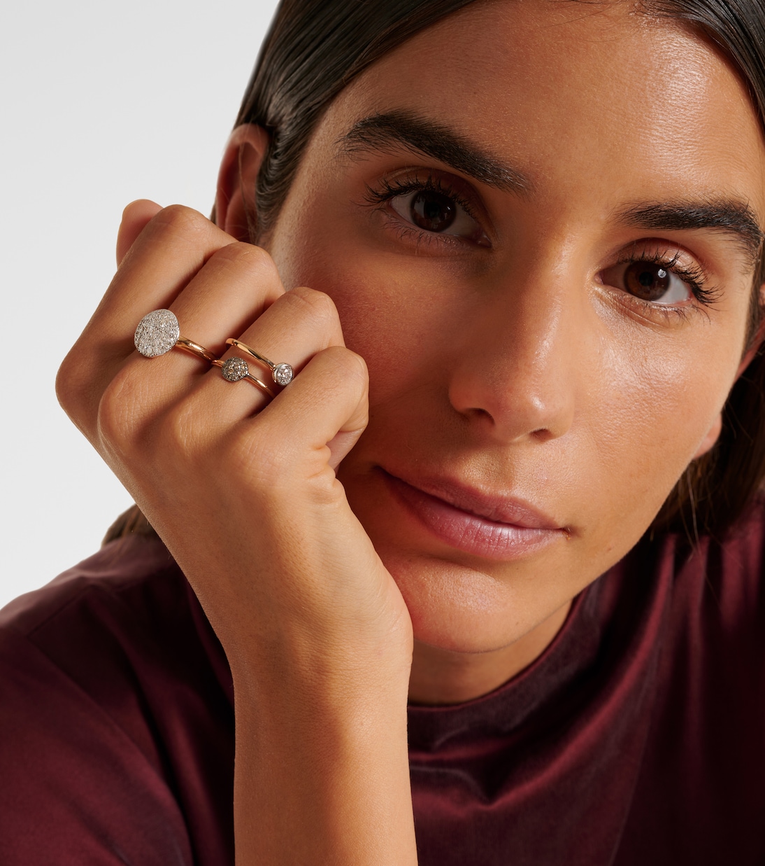 Bague Sabbia en or 18 ct et diamants | Pomellato