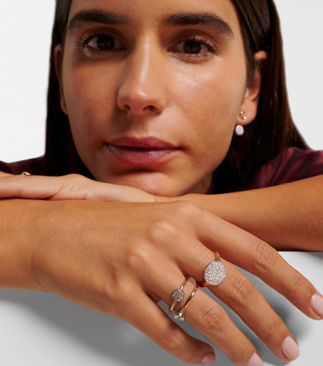 Bague Sabbia en or 18 ct et diamants | Pomellato
