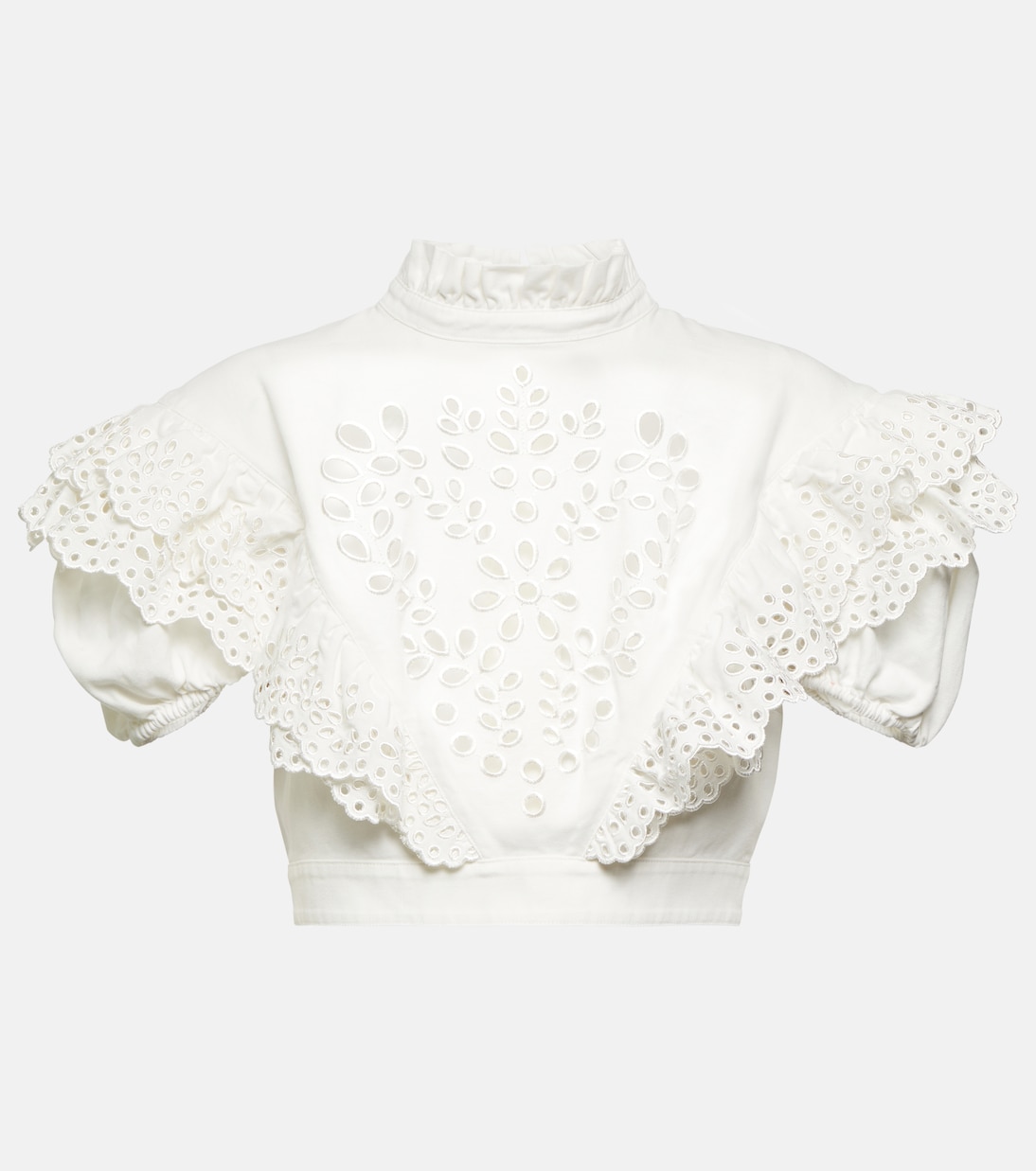 Cropped-Top Ometto aus Baumwolle | Sportmax