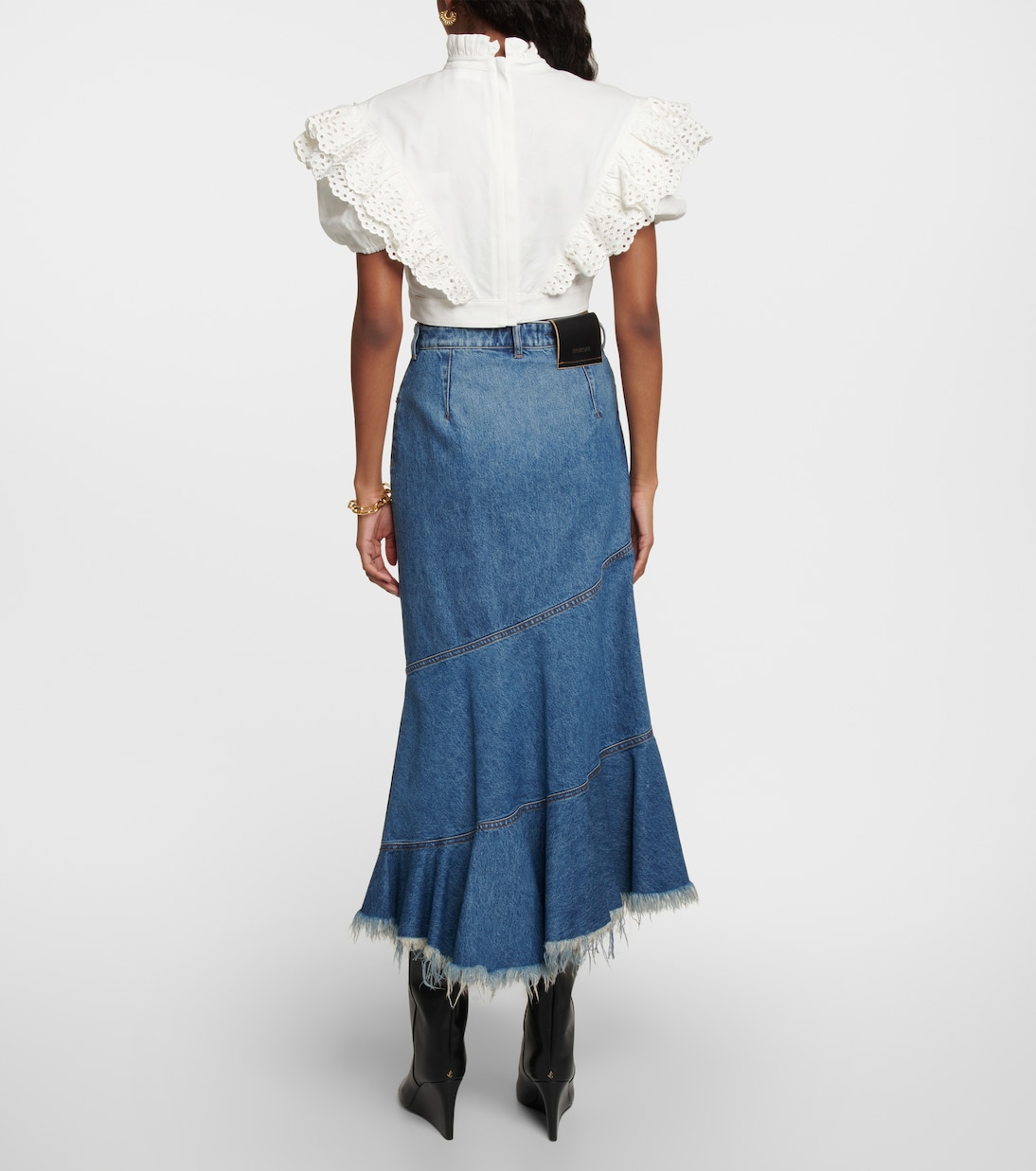 Cropped-Top Ometto aus Baumwolle | Sportmax