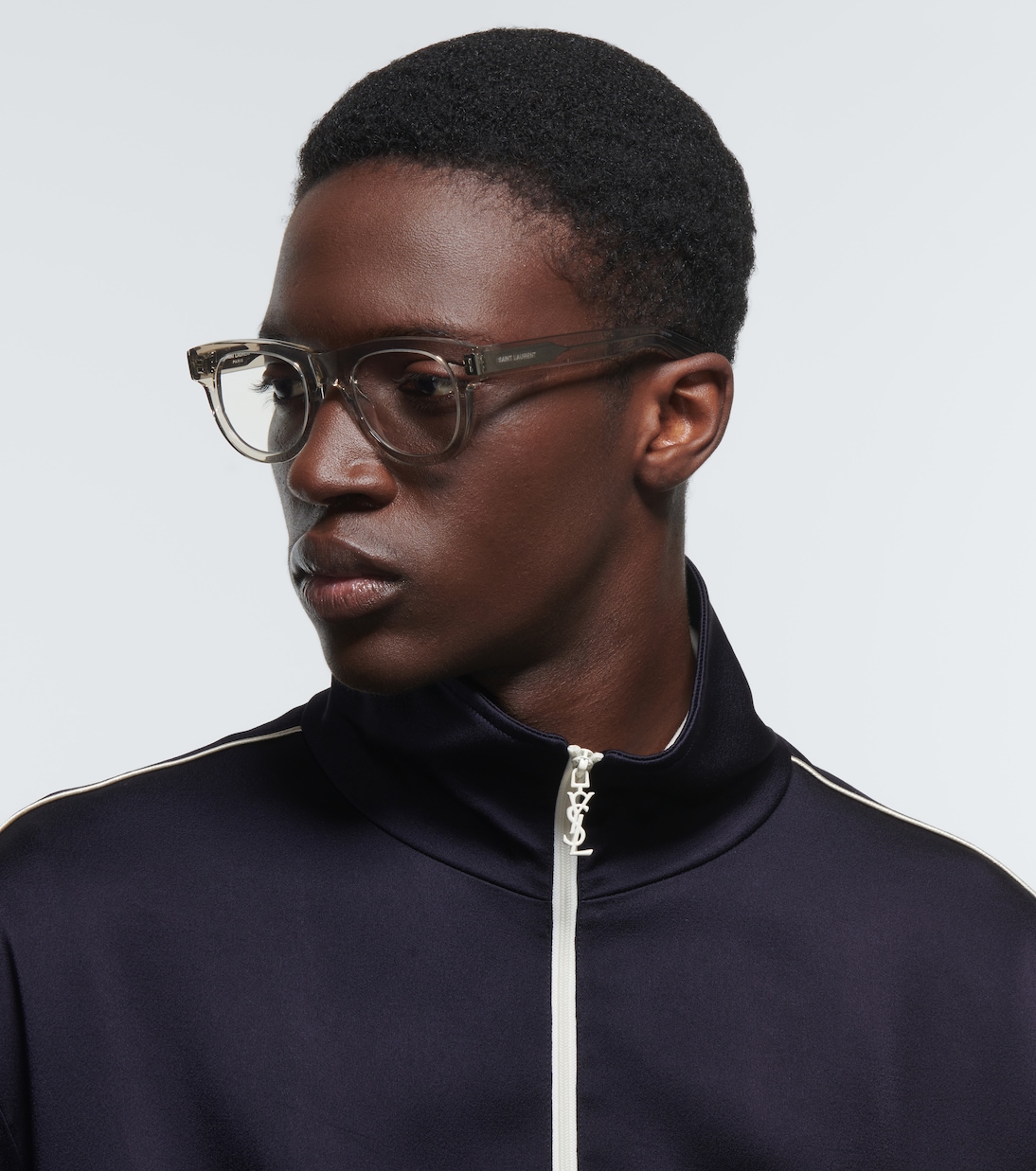 SL 571 square glasses | Saint Laurent