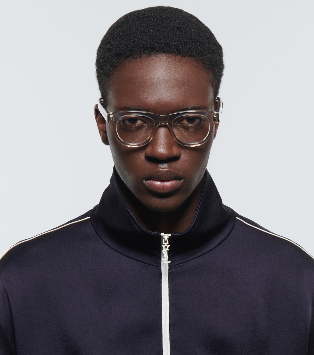 SL 571 square glasses | Saint Laurent