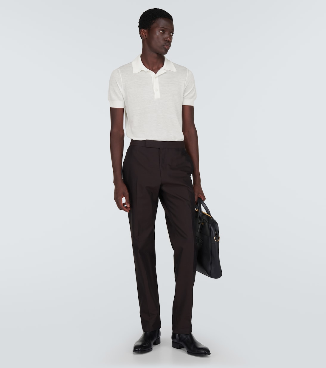 Polo de seda y algodón | Tom Ford
