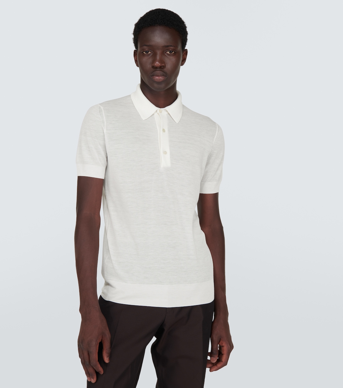 Polo de seda y algodón | Tom Ford