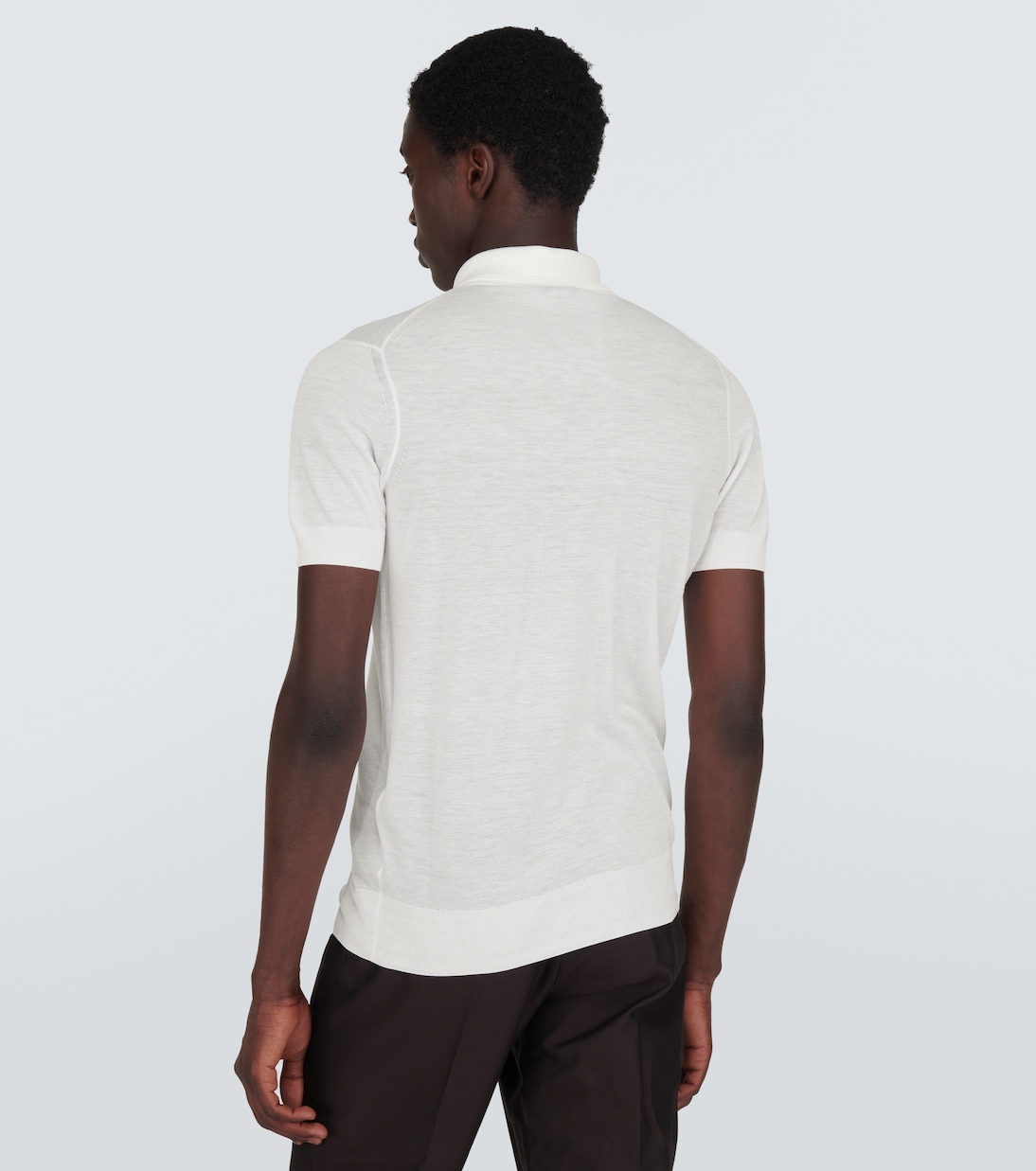 Polo de seda y algodón | Tom Ford