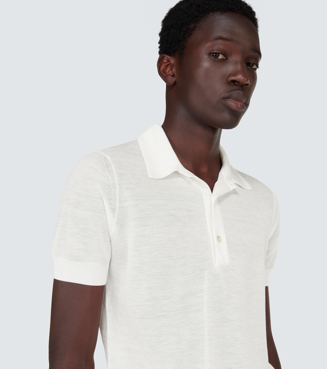 Polo de seda y algodón | Tom Ford