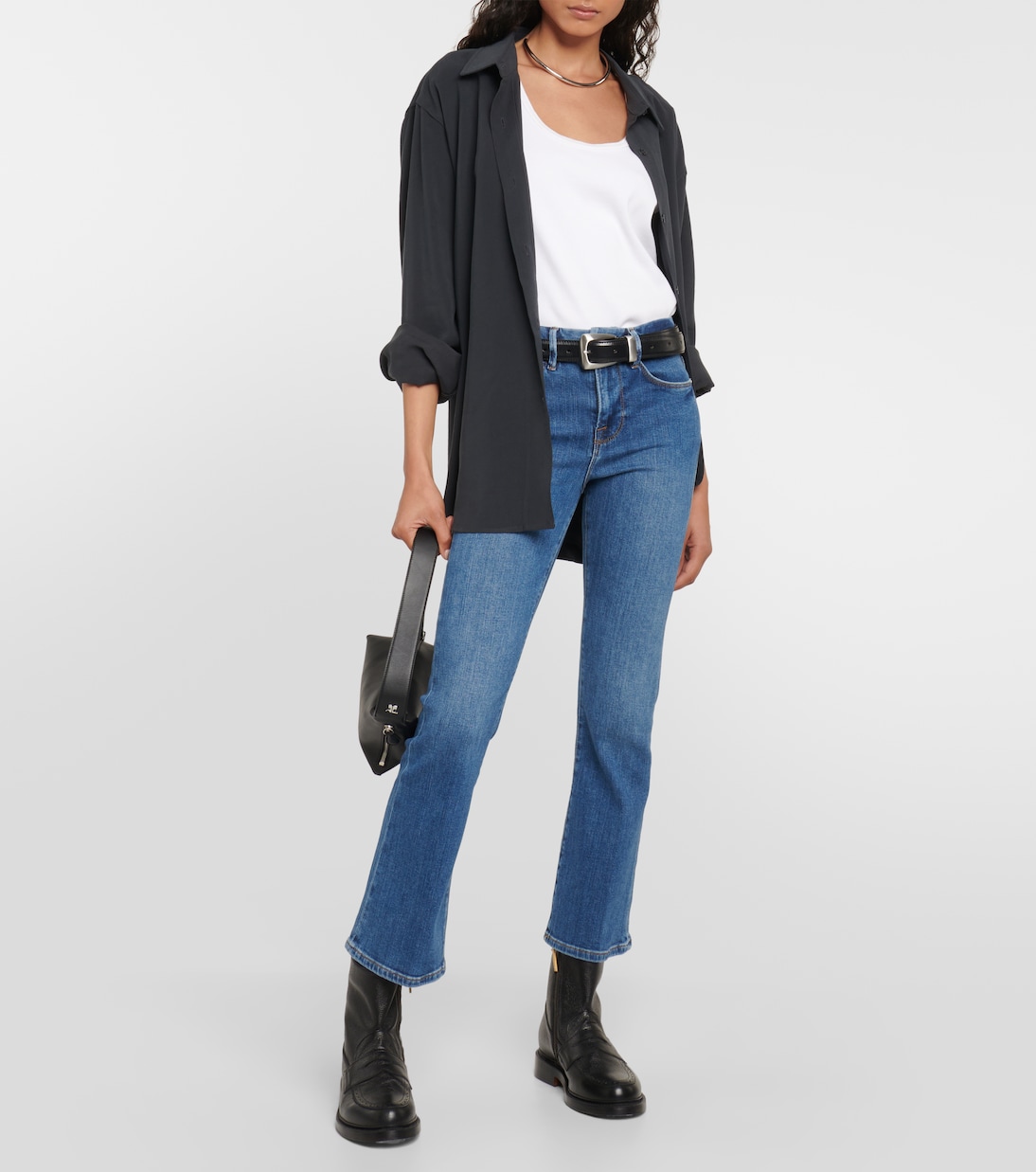 Mid-Rise Jeans Le Crop Mini | Frame