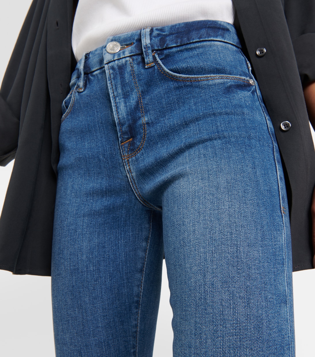 Mid-Rise Jeans Le Crop Mini | Frame