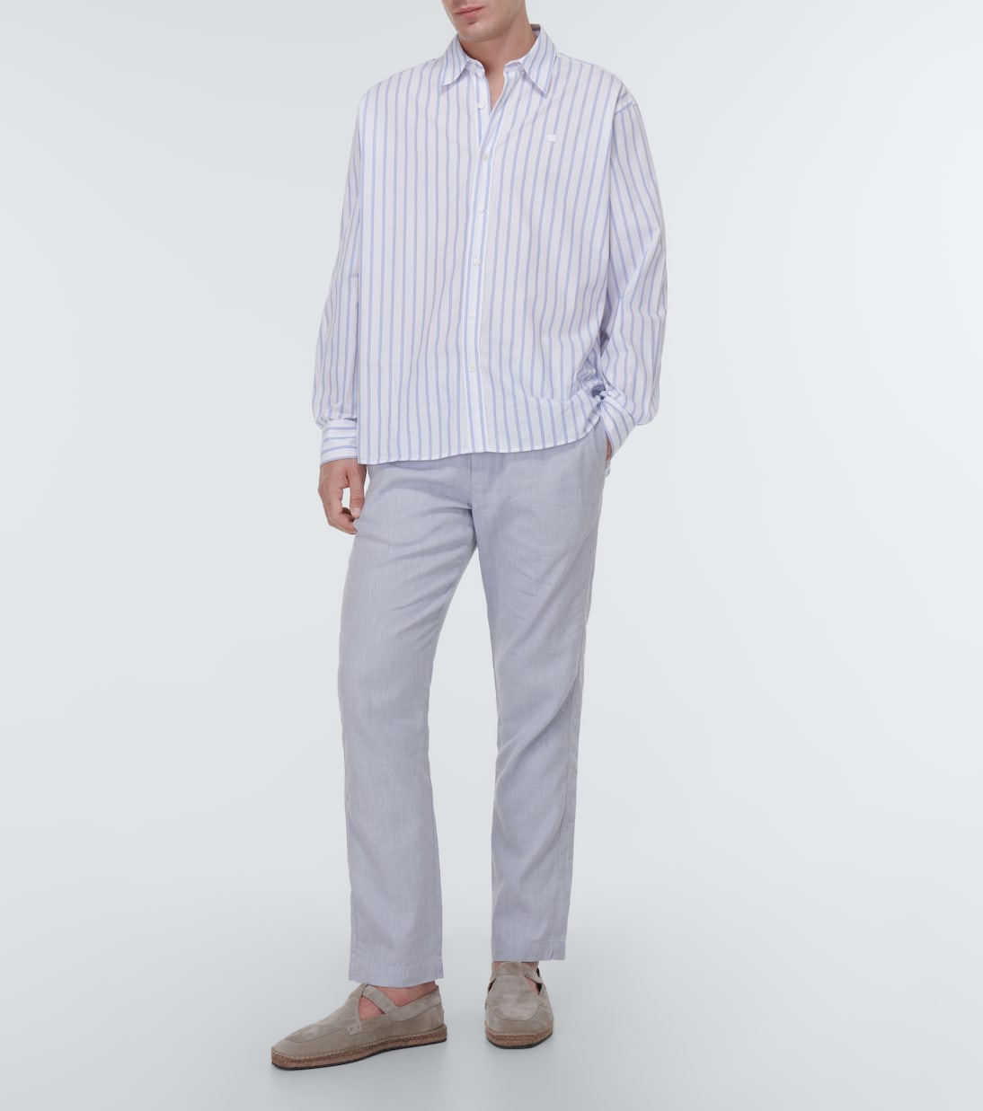 Pantalons chinos Oscar de lino y algodón | Frescobol Carioca